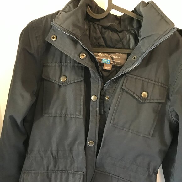 EDDIE BAUER WOMENS WEATHEREDGE WATERPROOF JACKET SIZE XS - Picture 7 of 10